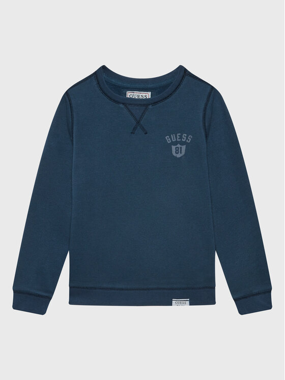 Guess Guess Sweatshirt L2YQ35 KB480 Dunkelblau Regular Fit