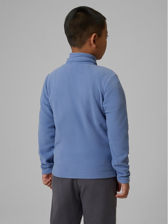 4F 4F Felpa di pile 4FJRSS26TFLEM508-32S Blu scuro Regular Fit