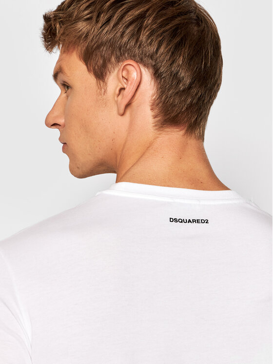 Dsquared2 Underwear Dsquared2 Underwear T-shirt DCM200030 Bianco Regular Fit