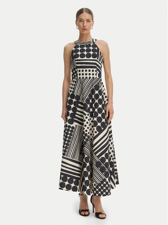 Rinascimento Rinascimento Коктейльна сукня CFC0127532003 Чорний Regular Fit