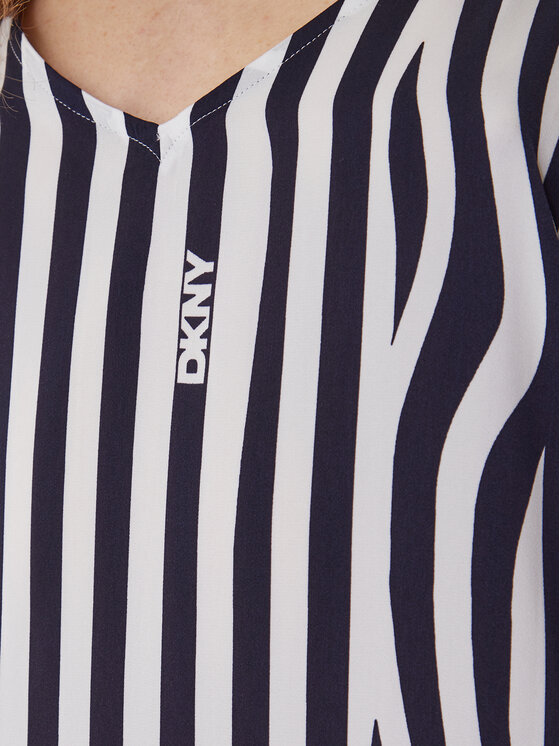 DKNY DKNY Nočna srajca YI40099 Bela Regular Fit