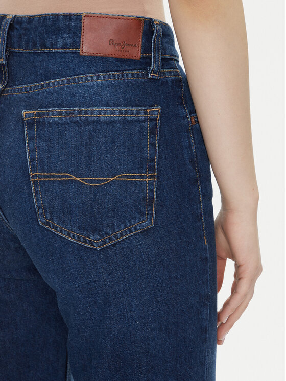 Pepe Jeans Pepe Jeans Blugi Robyn PL204901 Albastru Straight Fit