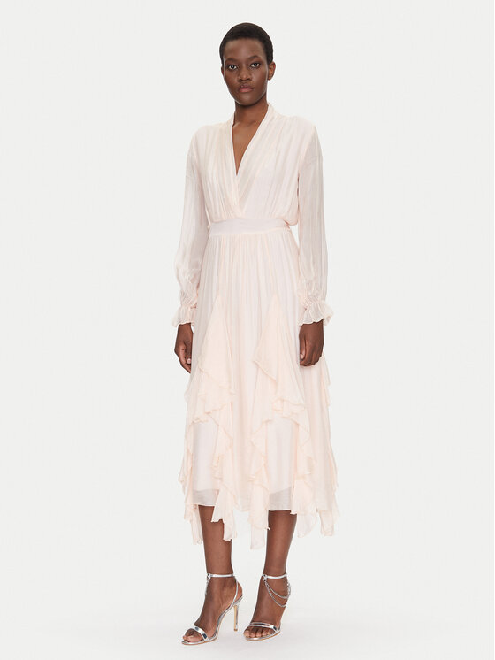 Dixie Dixie Vasaras kleita A207W022A Rozā Regular Fit