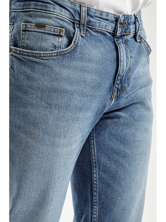 Cross Jeans Cross Jeans Jeansy F 194-275 Niebieski Tapered Leg