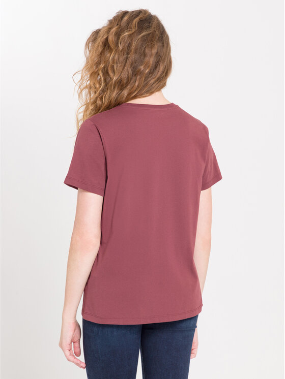 Cross Jeans Cross Jeans T-Shirt 55920-103 Brązowy