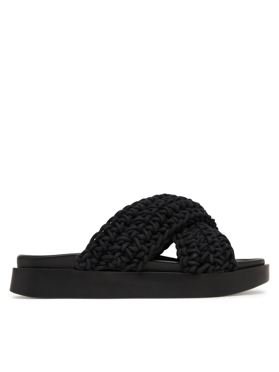 Inuikii Inuikii Παντόφλες Woven 1004.003.0062 Μαύρο