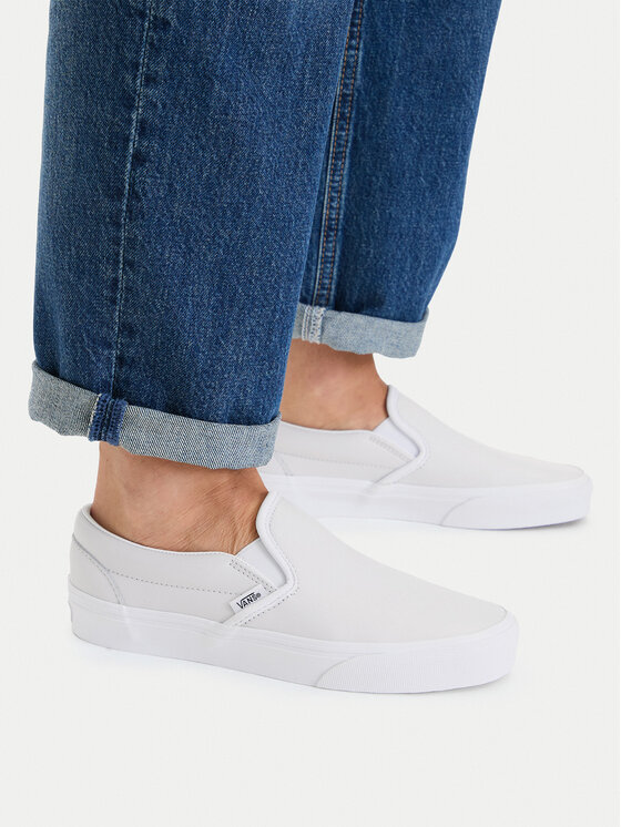 Vans Vans Tenisky Classic Slip-On VN000EACBPC1 Bílá