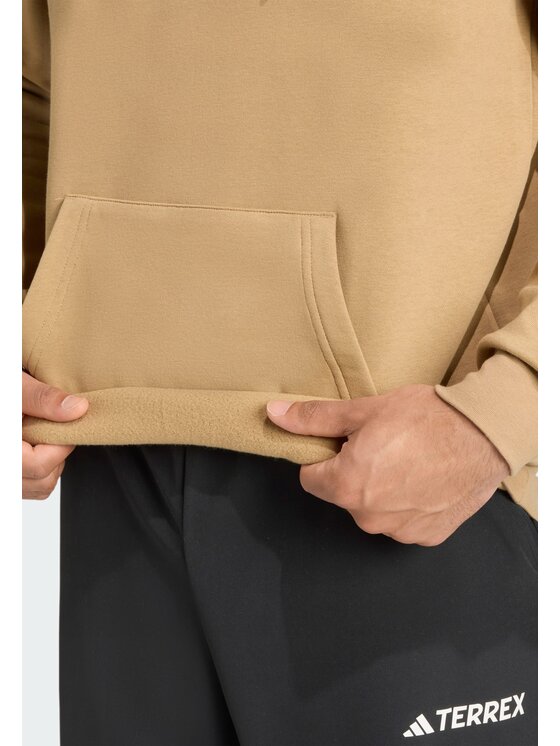 adidas adidas Bluza techniczna 132875 Brązowy Regular Fit