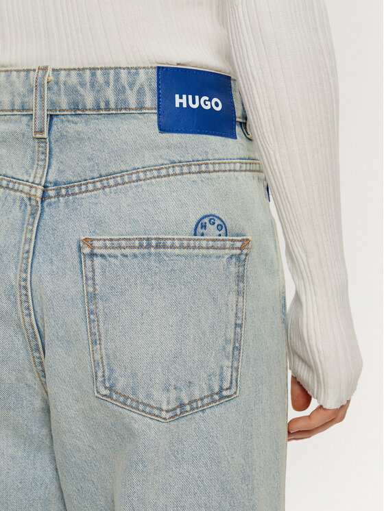 HUGO HUGO Džínsy Getara_2_B 50531711 Modrá Baggy Fit