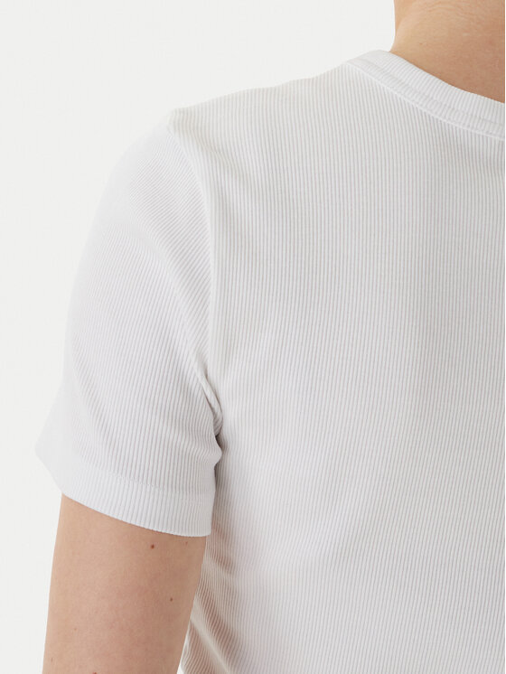 ONLY ONLY T-Shirt Val 15339774 Λευκό Slim Fit