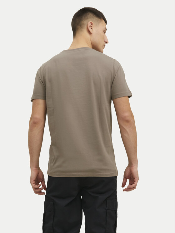 Jack & Jones Jack & Jones T-shirt Organic Basic 12156101 Bež Regular Fit