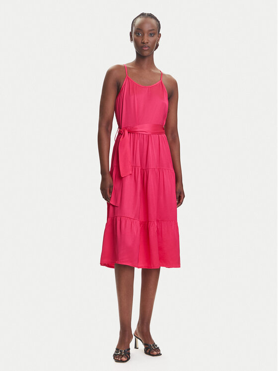 Fracomina Fracomina Kleid für den Alltag FS23SD2002W41301 Rosa Regular Fit