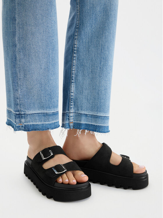 JENNY JENNY Pantoletten CEO-HY86009-19 Schwarz