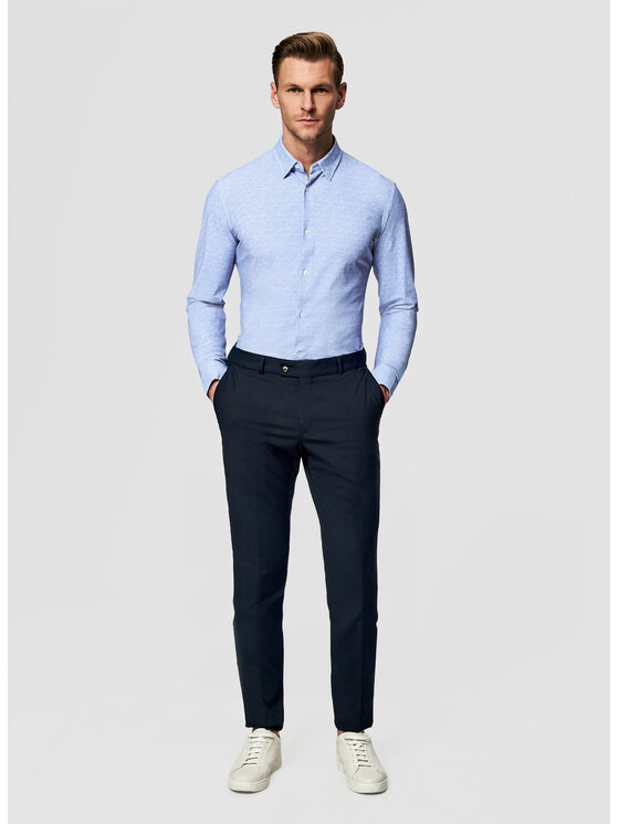 Pako Lorente Pako Lorente Koszula P26SF-1X-066 Niebieski Slim Fit