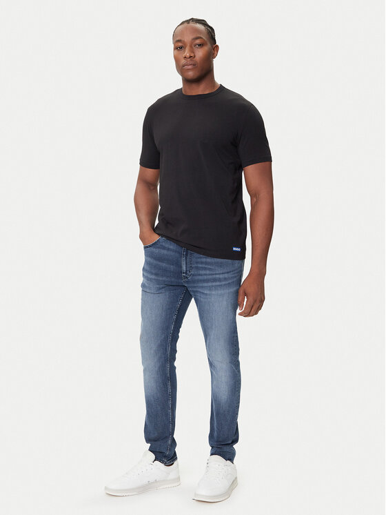 HUGO HUGO Набір з 2 футболок Naolo 50546933 Чорний Regular Fit