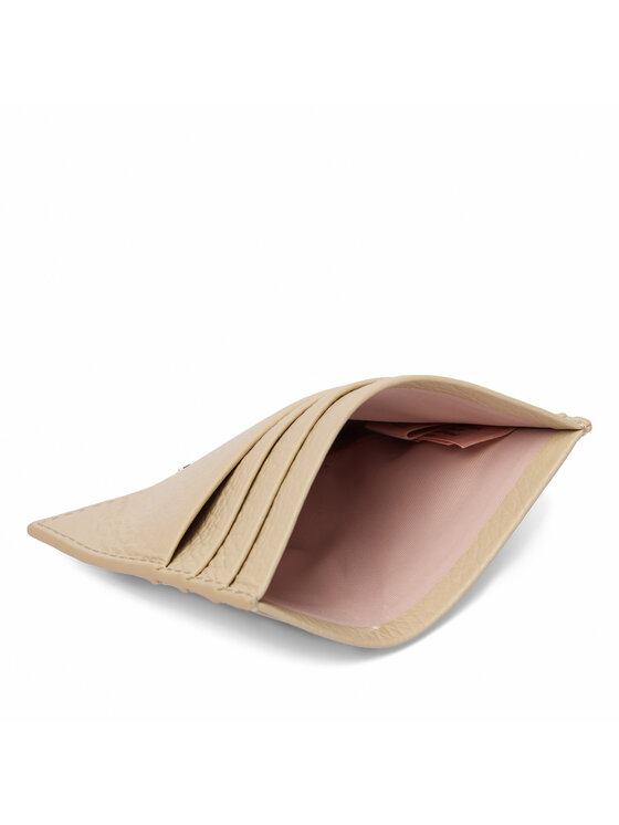 Coccinelle Coccinelle Etui pentru carduri MW5 Metallic Soft E2 MW5 12 95 01 Bej