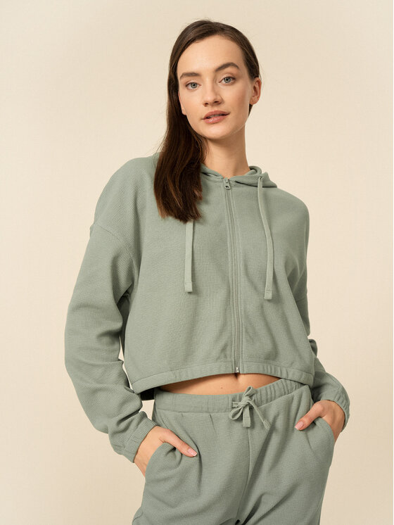 Outhorn Outhorn Світшот OTHSS23TSWSF296 Зелений Regular Fit