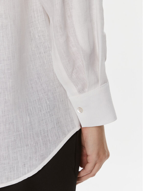 Marella Marella Camicia Racla 2413111104 Bianco Regular Fit