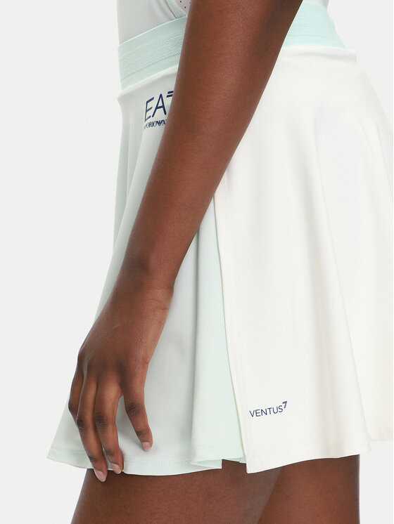 EA7 Emporio Armani EA7 Emporio Armani Gonna da tennis 7W000204 AF13282 M9040 Bianco Regular Fit