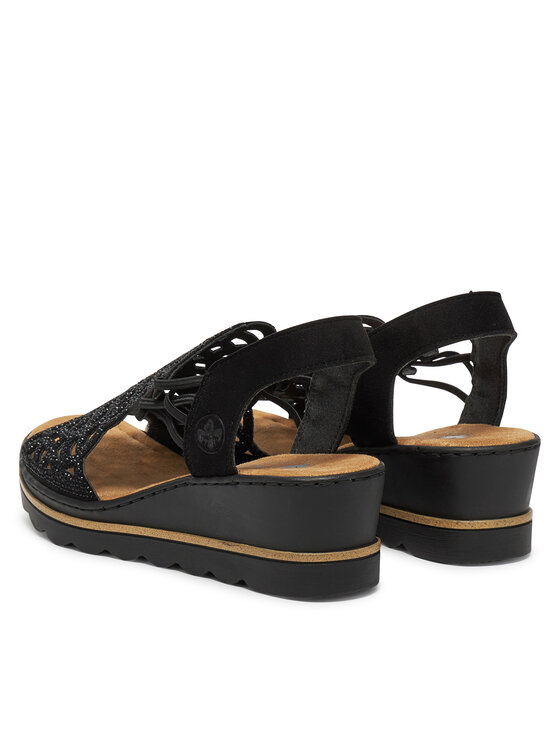 Rieker Rieker Sandales CEO-67465-00 Melns