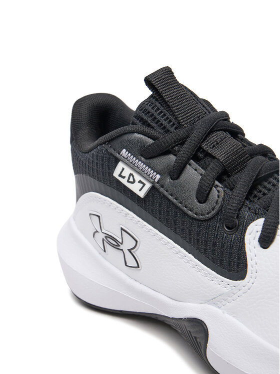 Under Armour Under Armour Обувки за баскетбол Grade School UA Lockdown 7 3028513 Бял