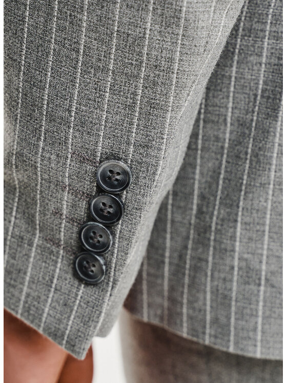 Pako Lorente Pako Lorente Marynarka P25SF-3G-025 Szary Slim Fit