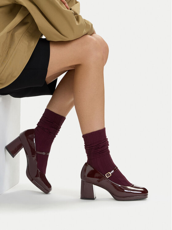 JENNY JENNY Tacones CEO-CD240132-7 Bordoopunane