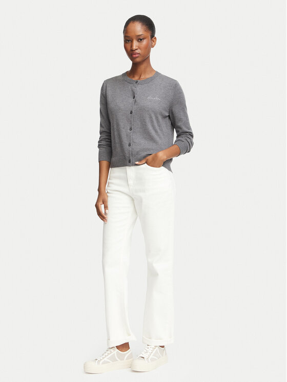 Guess Jeans Guess Jeans Cardigan W6BR02 Z1245 Gri Regular Fit
