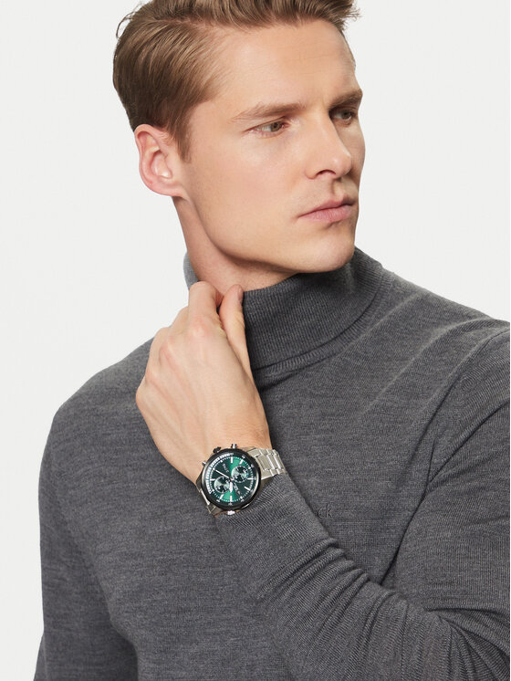 BOSS BOSS Orologio Globetrotter 1513930 Argento