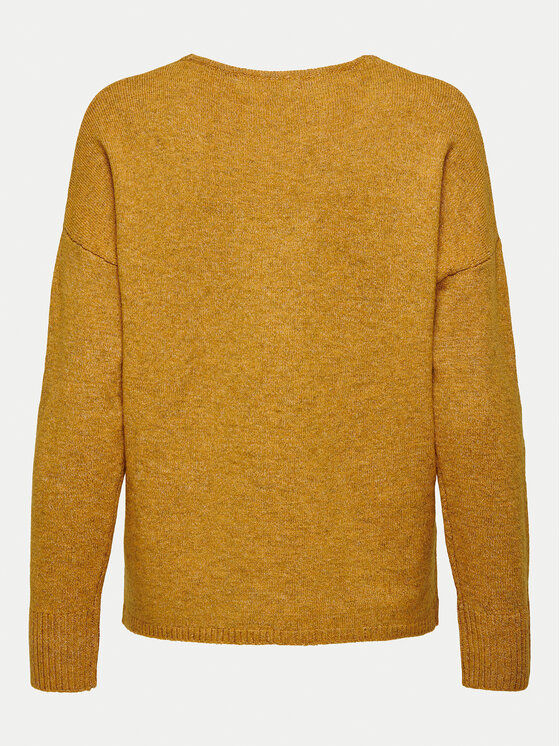 ONLY ONLY Svetr Rica 15224360 Oranžová Regular Fit