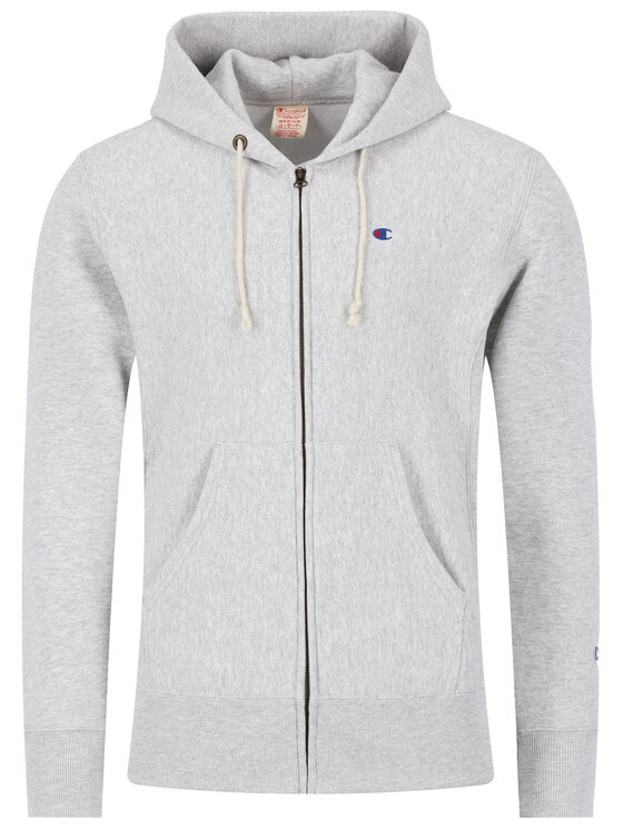 Champion Champion Pulóver Reverse Weave 214677 Szürke Regular Fit