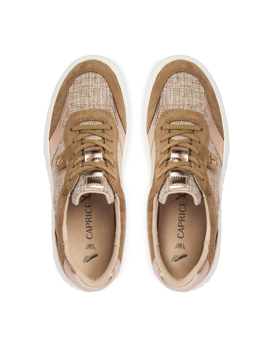 Caprice Caprice Sneakersy 9-23711-46 Hnedá
