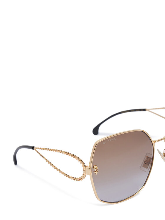 Etro Etro Okulary przeciwsłoneczne 0071/F/S 207873 Złoty