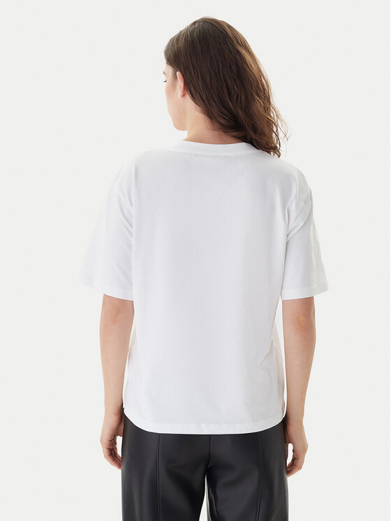 KARL LAGERFELD KARL LAGERFELD T-Shirt B1W17031 Biały Relaxed Fit