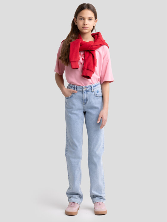 BIG STAR BIG STAR Jeansy LOLA Niebieski Slim Fit