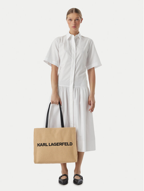KARL LAGERFELD Дамска чанта B3W46044 Бежов