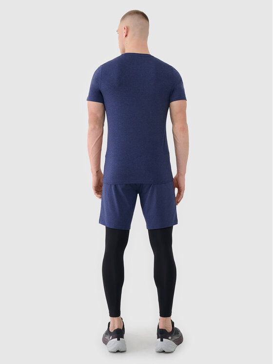 4F 4F Sportovní kraťasy MULTI ACTIVE Tmavomodrá Regular Fit