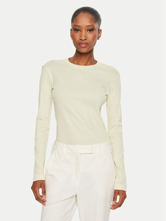 IVY OAK IVY OAK Bluse Kollina IO1100X2338 Écru Regular Fit