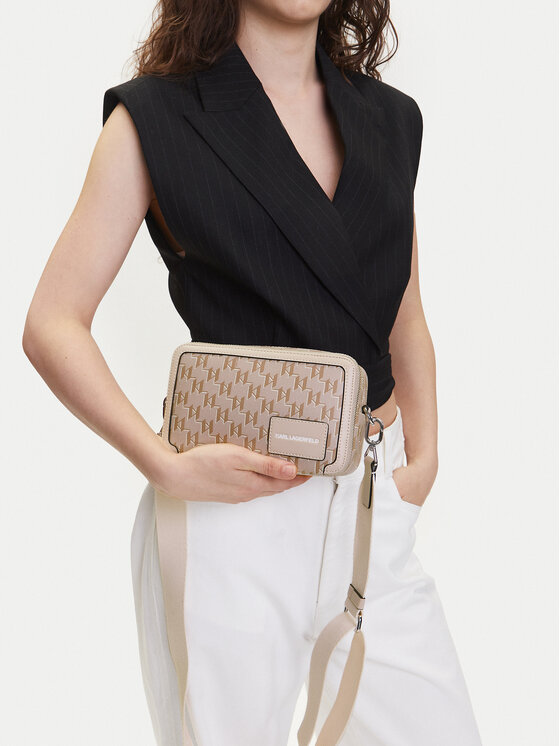 KARL LAGERFELD KARL LAGERFELD Дамска чанта A1W30185 Бежов