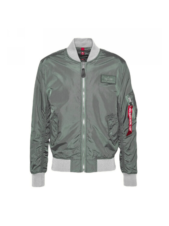 Alpha Industries Alpha Industries Kurtka bomber AI.126101-134-3XL Szary Regular Fit