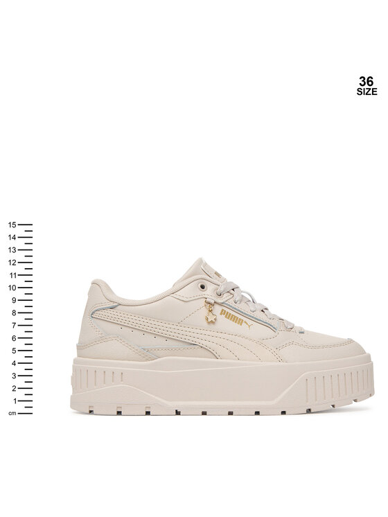 Puma Puma Sneakersy Karmen Ii Idol Charm Jr 407731 Beżowy jasny