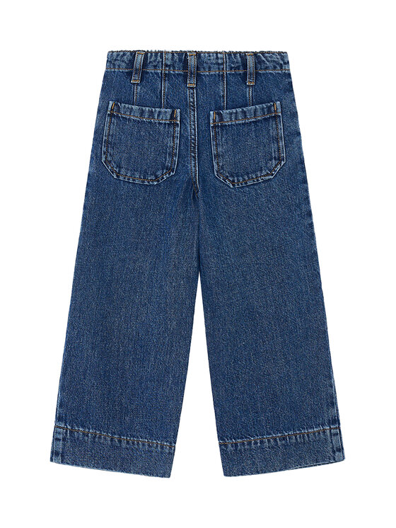 Mayoral Mayoral Дънки 4578 Тъмносин Wide Leg