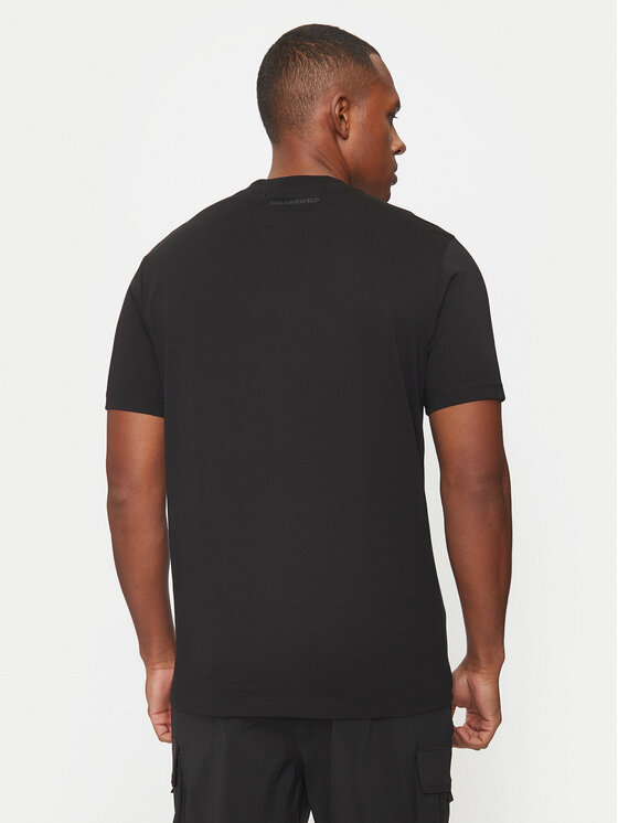 KARL LAGERFELD KARL LAGERFELD T-krekls 755034 544225 Melns Regular Fit