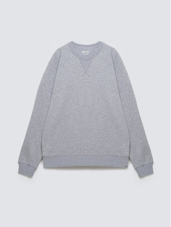 BIG STAR BIG STAR Bluza MARLTONES Szary Basic Fit