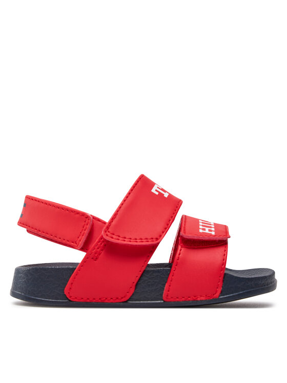 Tommy Hilfiger Sandali T1B2-33453-1172 M Rdeča