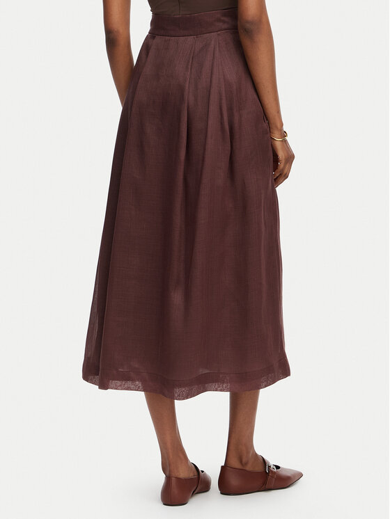Marella Marella Пола тип трапец Gettito 2613101042 Кафяв Regular Fit