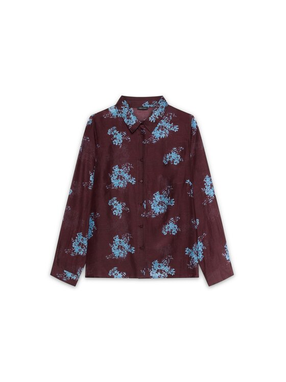 Fiorella Rubino Fiorella Rubino Camicia 5031T001543N0V2 Bordeaux Regular Fit