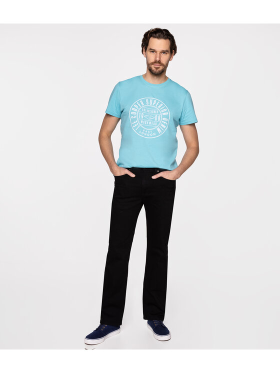Lee Cooper Lee Cooper Jeansy LC118 1900 Czarny Regular Fit