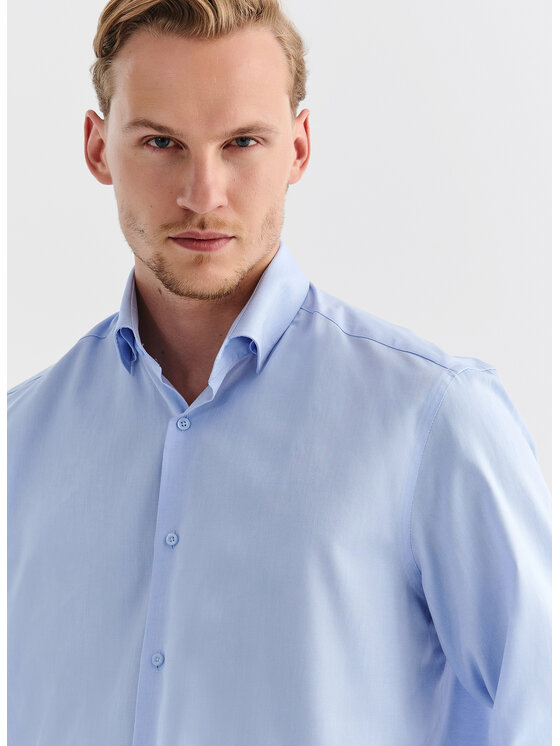 Pako Lorente Pako Lorente Koszula P000B-1X-057 Niebieski Regular Fit
