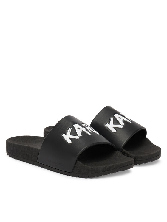 KARL LAGERFELD KARL LAGERFELD Šľapky Z31178 S Čierna